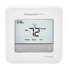 HONEYWELL RESIDENTIAL TH4110U2005 24v/Millivolt T4 Pro 7 Day 5-2 5-1-1 Programmable/Non Programmable Thermostat With Stages Up To 1 Heat/1 Cool Heat Pumps or 1 Heat/1 Cool Conventional Systems 40-90F  | Midwest Supply Us