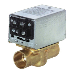 HONEYWELL RESIDENTIAL V8043F1051 24v Zone Valve (1" Sweat 2-Pos N/C End Sw. Terminal Block Cv=3.5)  | Midwest Supply Us