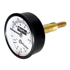 RAYPAK 007205F 0-90 PSI T&P Gauge 600671  | Midwest Supply Us