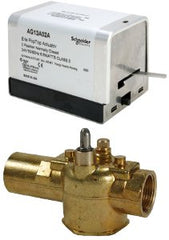 ERIE VT2343G13A02A 24v 3/4" Inverted Flare 2 Way N.C. Gen. Temp. Zone Valve 3.5cv W/18" Leads & Aux. Switch  | Midwest Supply Us