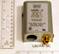 BASO GAS PRODUCTS L62AA-5C SPST Pilot Switch Manual Reset Non 100% Shut-Off  | Midwest Supply Us