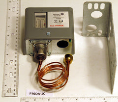 JOHNSON P70DA-1C Single Pole High Pressure Control W/Manual Reset 50-450 PSI  | Midwest Supply Us