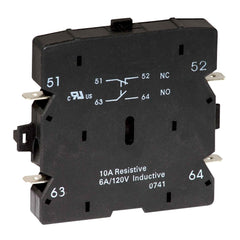 HONEYWELL RESIDENTIAL DP3AUX-1NO-1NC 1 N/O 1 N/C Snap On Side Mounted Aux Interlock  | Midwest Supply Us