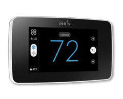 WHITE-RODGERS 1F96U-42WF 24v Sensi Touch 2 Smart Thermostat White Works with Sensi Room Sensors Remote Access Via Smartphone Tablet or PC  | Midwest Supply Us