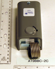 JOHNSON A19BBC-2C 120/208/240v SPDT Coiled Bulb Space Thermostat For Cooling -30/100F  | Midwest Supply Us