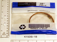BASO GAS PRODUCTS K15DA-18H Standard Thermocouple 18" Replaces K15ds-18h  | Midwest Supply Us