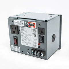 RIB RELAYS PSH100AB10 Enclosed Single 100va 120 to 24vac Ul Class II Power Supply 10a Main Breaker  | Midwest Supply Us