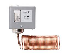 JOHNSON A70GA-1C TWO CIRCUIT TEMP CONTROL; 15/55F; DIFF 5 FIXED; 1NO/1NC MAIN OPEN LOW; 1/8 X 20' BULB;  | Midwest Supply Us