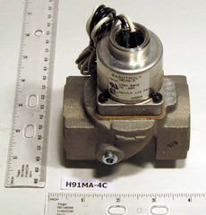 BASO GAS PRODUCTS H91MA-4C 120v 1" X 1" Automatic Gas Valve ; 505;000 Btu; Replaces 11001539 H91ma-2  | Midwest Supply Us