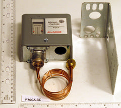JOHNSON P70CA-3C SPST Pressure Control 50/450# Diff 60/150#1/4 Flare W/36" Cap. Repl. P70CA-42  | Midwest Supply Us