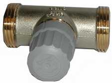 DANFOSS 013G8042 1/2" Sweat Straight Radiator Valve  | Midwest Supply Us