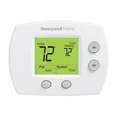HONEYWELL RESIDENTIAL TH5110D1022 Premier White 24v/750 Millivolt Focus Pro Non Programmable Dual Powered Digital Thermostat *with Large Display* 2 Or 3 Wire 1H-1C 2.98 Sq. Inch 40-90F Replaces TH5110D1006 ********************  | Midwest Supply Us