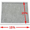 232167-001 | Pre-filter For Cac-100 Aluminum Mesh 15-3/4