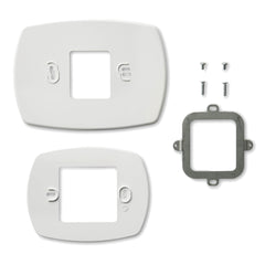 HONEYWELL RESIDENTIAL 50001137-001 White Wall Plate Kit For TH5110D FocusPro Series Thermostats (Includes Small Cover 5-1/2" X 4-5/16" & Medium Cover 6-7/8" X 5")  | Midwest Supply Us