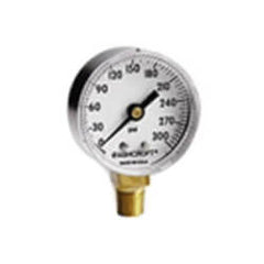 Ashcroft 251490A02L-0/30WC 2.5"AIR/GAS GAGE 0/30"WC,1/4"L  | Midwest Supply Us