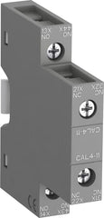ABB CAL4-11 AUX CONTACT BLOCK,1N/O,1N/C  | Midwest Supply Us