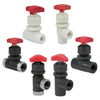 5591-002 | 1/4 PVC GLOBE PATTERN NEEDLE VALVE THREAD | (PG:218) Spears