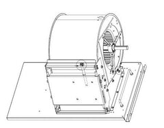 Lennox 68M34 Lennox LB-107336B, Belt Drive Blower Assembly, Painted  | Midwest Supply Us