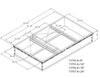 11F55 | Lennox C1CURB71B-1, Hybrid Roof Curb, Downflow Double Duct Opening, 54-1/4 x 95-3/8 Inch x 14 Inch Height | Lennox