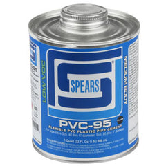 Spears PVC95C-005 1/4 PINT PVC-95 MED BODY CLEAR FLEX PVC  | Midwest Supply Us