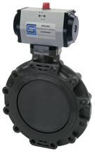 Spears 51121J101-015 1-1/2 PVC TL/BUTTERFLY VALVE BUNA A/S/C BASIC MANUAL OVERRIDE 80PSI SS  | Midwest Supply Us