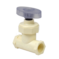 Spears 8422CH-005 1/2 CTS CPVC STOP VALVE SOCKET CLEAR HANDLE  | Midwest Supply Us
