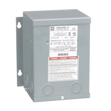 Schneider Electric (Square D) 1S1F Dry Sealed Transformer, 240x480V, 1-Phase, 1kVA, Wall Mount, NEMA 3R  | Midwest Supply Us