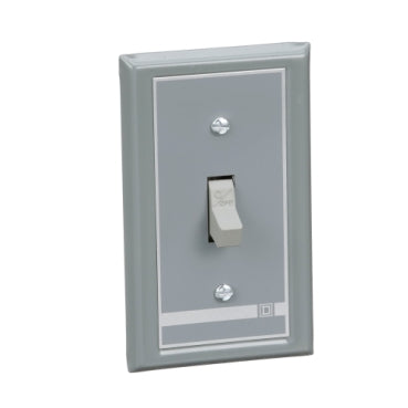 Square D 2510KF1 Single Unit Manual Switch, 30A, Flush Mount, 2-Pole, Toggle Operated, No Indicator, 600VAC  | Midwest Supply Us