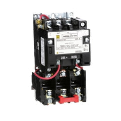 Square D 8536SAO12V02S Type S Full Voltage Starter, Size 00, Open, 110V 50Hz, 120V 60Hz, 9A, 3-Poles, Non-Reversing  | Midwest Supply Us