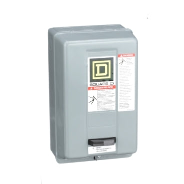 Square D 8536SBG1V03 Type S Full Voltage Starter, Size 0, NEMA 1, 220V 50Hz, 240V 60Hz, 18A, 2-Poles, Non-Reversing  | Midwest Supply Us