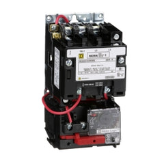 Square D 8536SCO3V02H30S Type S Full Voltage Starter, Size 1, Open, 110V 50 Hz, 120V 60Hz, 27A, 3-Poles, Non-Reversing  | Midwest Supply Us