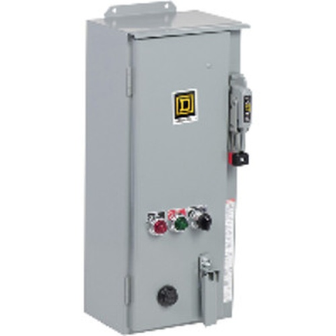 Square D 8538SDASP4 Type S Combination Starter with Disconnect Switch, Size 2, NEMA 12  | Midwest Supply Us