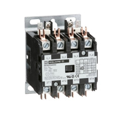 Schneider Electric (Square D) 8910DPA44V02 Definite Purpose Contactor Type DPA, 40A, 4-Poles, 110 VAC 50HZ, 120 VAC 60Hz  | Midwest Supply Us