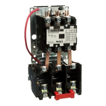 Square D 8911DPSO33V02 Definite Purpose Starter, 30A, Open, 110V 50 Hz, 120V 60 Hz, 3-Poles, 3-Phase  | Midwest Supply Us