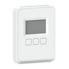 Veris Industries CW2LA2C Veris CW2 Series Air Quality Sensor, Wall, CO2, Segmented LCD, Replaceable Humidity 2%, Temperature, 1K Ohm Platinum RTD  | Midwest Supply Us
