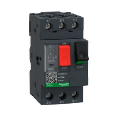 Schneider Electric (Square D) GV2ME05 TeSys GV2 Circuit Breaker, Thermal Magnetic, 3-Pole, 1A, 690VAC, Screw Clamp Terminals, IP20  | Midwest Supply Us