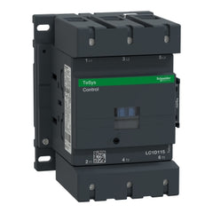 Schneider Electric (Square D) LC1D115U7 TeSys D Contactor, 3-Poles (3 NO), 115A, 240V AC Coil, Non-Reversing  | Midwest Supply Us