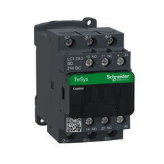 Schneider Electric (Square D) LC1D12BD 3P 24VDC 12AMP CONTACTOR  | Midwest Supply Us