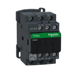 Schneider Electric (Square D) LC1D12U7 TeSys D Contactor, 3-Poles (3 NO), 12A, 24V AC Coil, Non-Reversing  | Midwest Supply Us