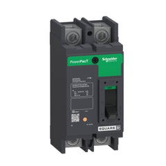 Square D QBM22150TN PowerPact Q Molded case circuit breaker, 2-pole, 10 kA, 240 V, 150 A  | Midwest Supply Us