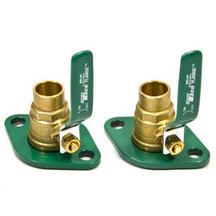 Taco SFL-075S 3/4" Sweat Shut-Off Freedom Swivel-Flange Set (Lead Free)  | Midwest Supply Us