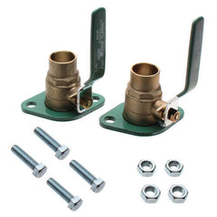 Taco SFL-100S 1" Sweat Shut-Off Freedom Swivel-Flange Set (Lead Free)  | Midwest Supply Us