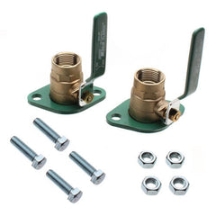 Taco SFL-100T 1" Threaded Shut-Off Freedom Swivel-Flange (Set of 2)  | Midwest Supply Us