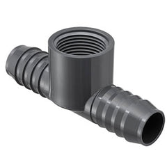 Spears 1402-005 1/2 PVC INSERT TEE INSERTXFPT  | Midwest Supply Us