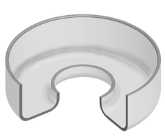 Spears 280-102018 8X2 PVC SURFACE REDUCING SOCKET LOW HEAD PIPXIPS  | Midwest Supply Us