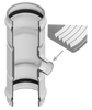 300-202454 | 15X3 PVC REDUCING TEE GASKETXGASKETXFPT 100PIP | (PG:320) Spears