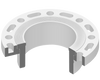 354-182F | 18X18.360 PVC FLANGED PIP SOCKET W/STEEL RING | (PG:320) Spears