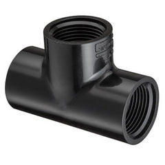 Spears 405-007B 3/4 PVC TEE FPT SCH40 BLACK  | Midwest Supply Us