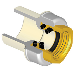 Spears 4135-130BRG 1X1/2 CTS CPVC FEMALE ADAPTER WITH GASKET SOCXTHREAD  | Midwest Supply Us