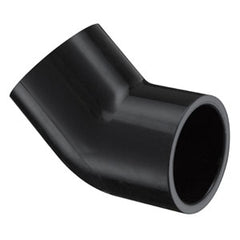 Spears 417-007B 3/4 PVC 45 ELBOW SOCKET SCH40 BLACK  | Midwest Supply Us